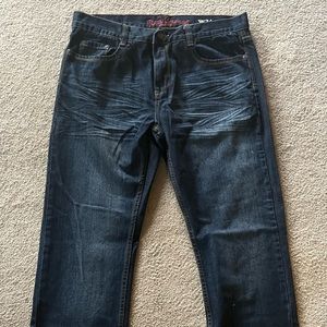 Red camel men’s dark jeans bootcut